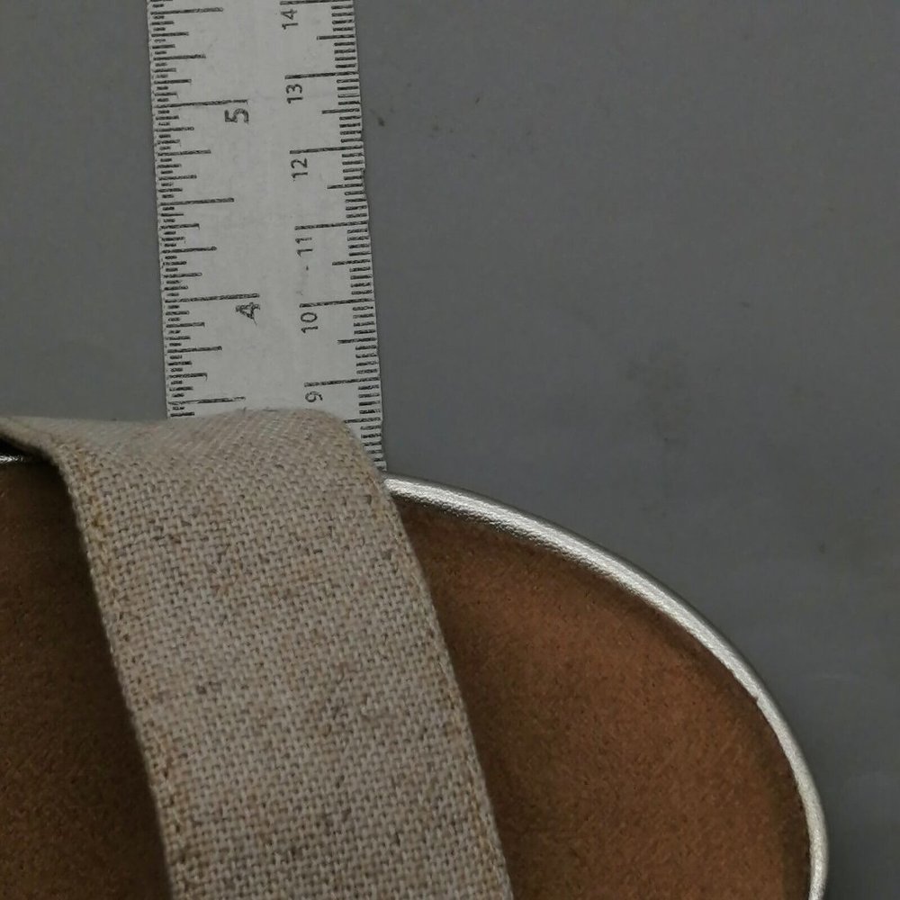 AEROSOLES Metallic Gold Cork Wedge Sandals - Picture 7 of 10